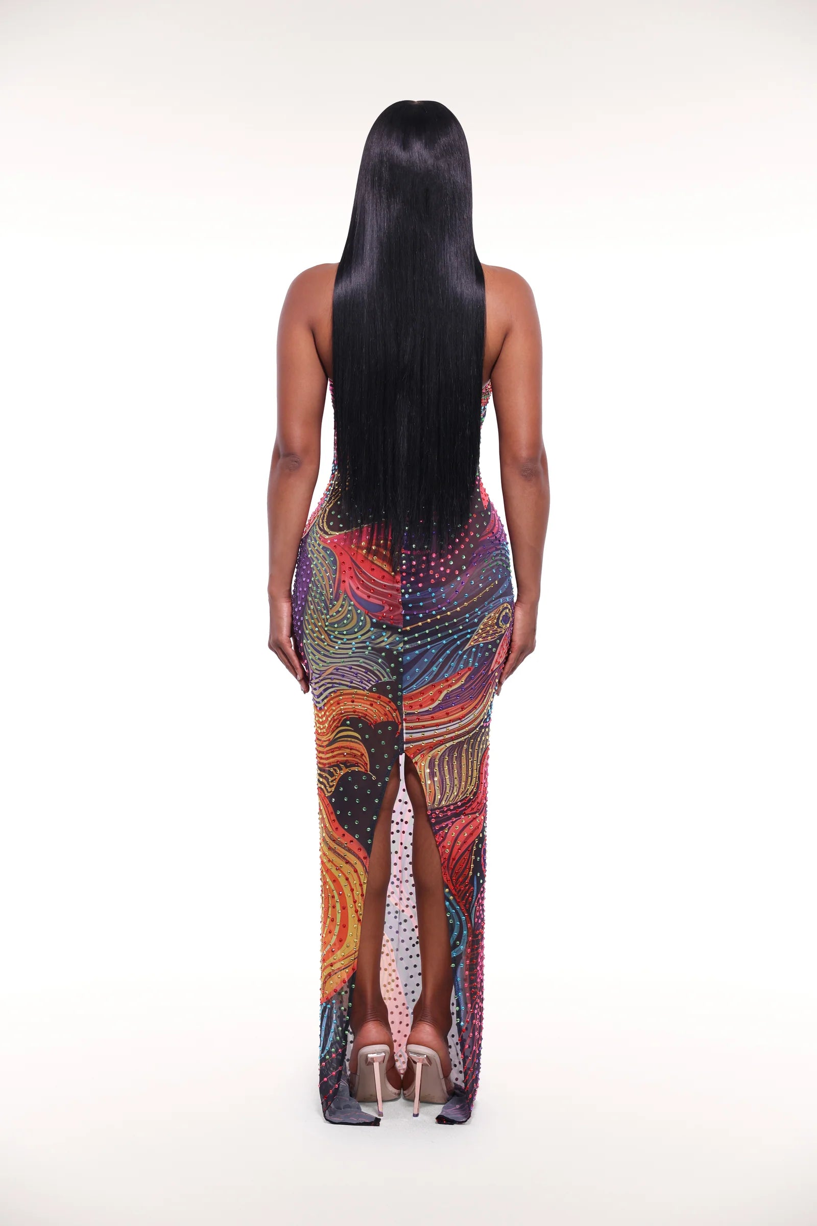 Hibiscus Maxi Dress