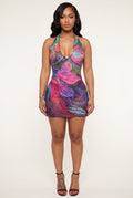 Hibiscus Mini Dress