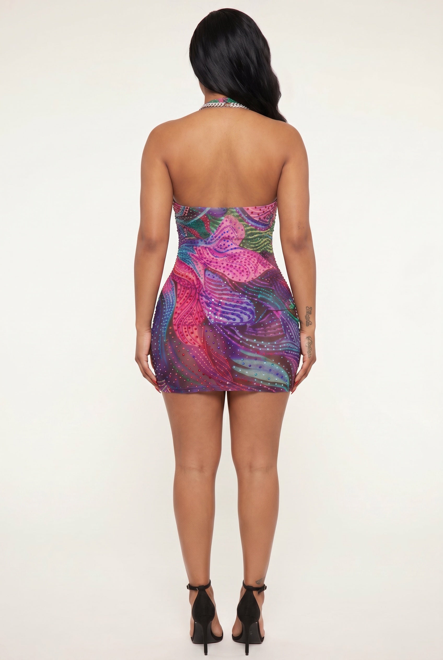 Hibiscus Mini Dress