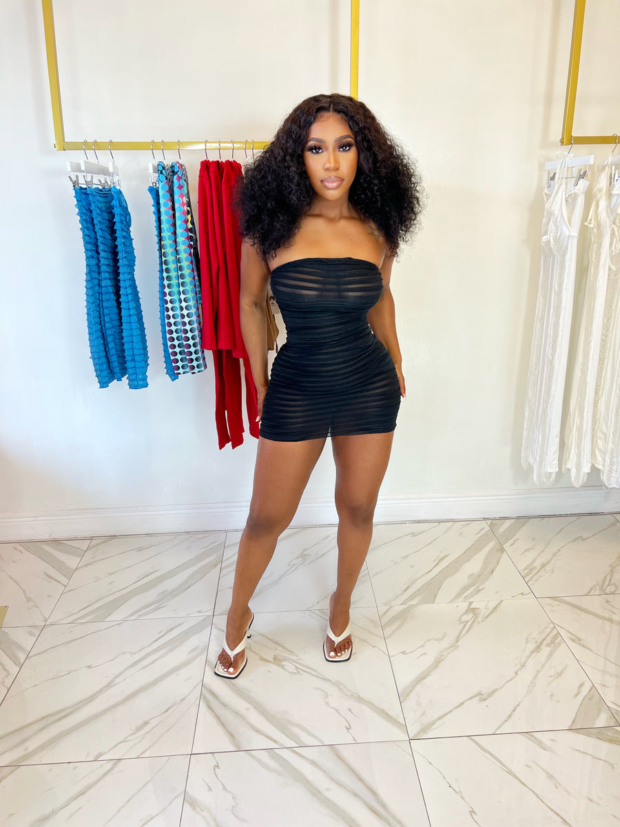 Ruffle Me Mini Dress