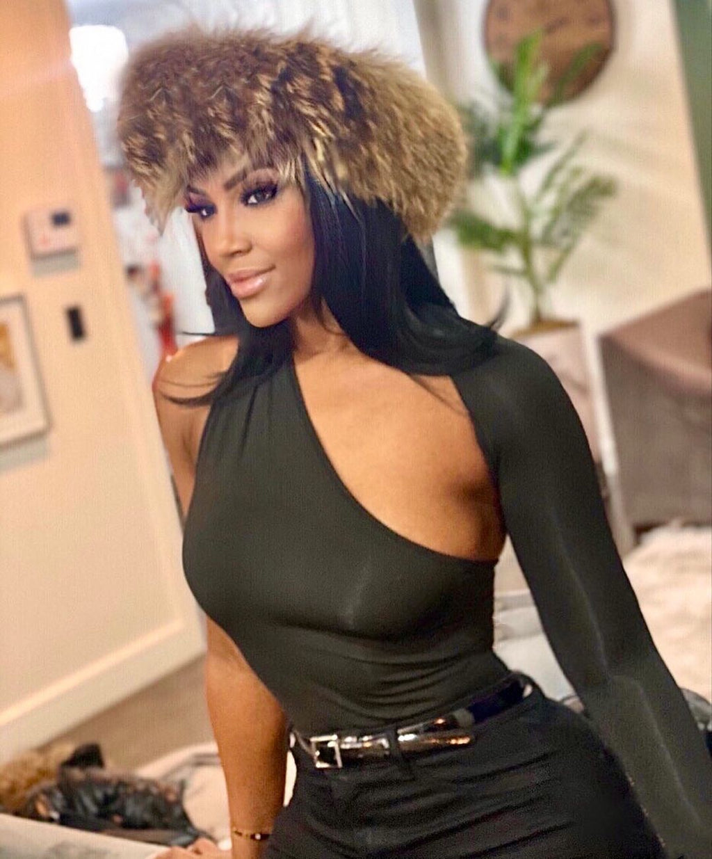 Est Ldn Fur Headwrap