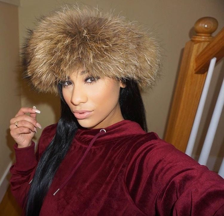 Est Ldn Fur Headwrap